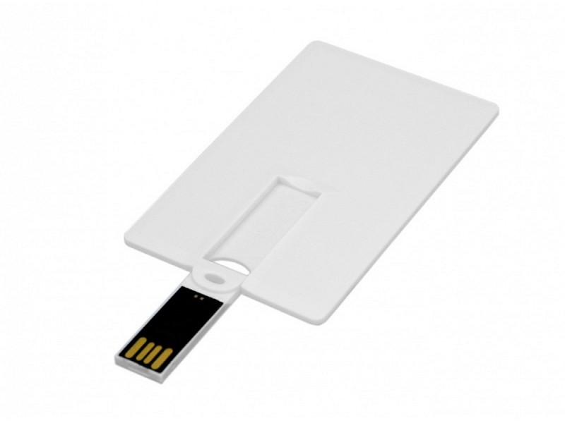 USB-флешка на 32 Гб в виде пластиковой карты с откидным механизмом