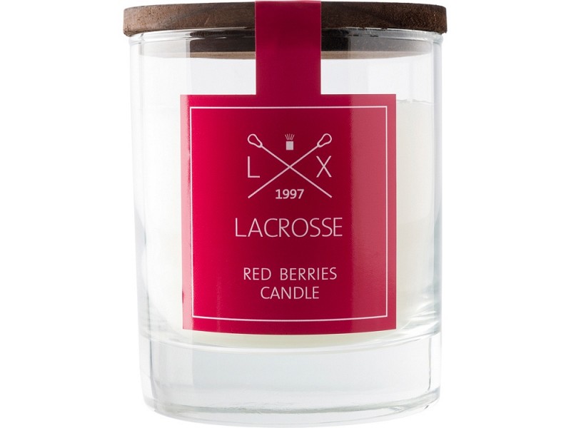 Свеча ароматическая в стекле Красные ягоды