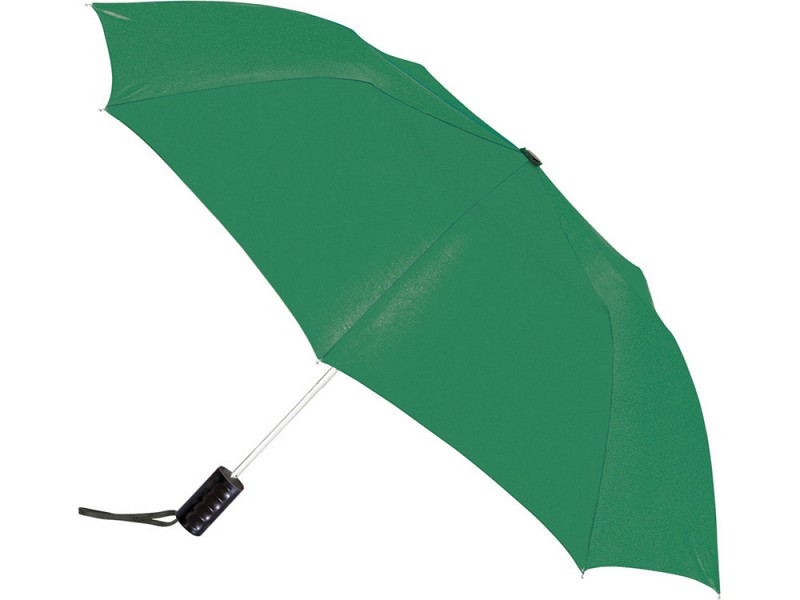Зонт складной полуавтоматический зеленый