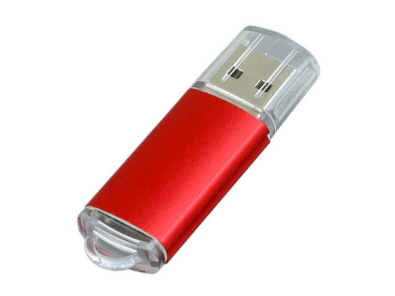 USB-флешка на 64 Гб с прозрачным колпачком