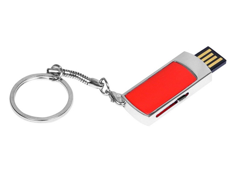 USB-флешка на 32 Гб с выдвижным механизмом и мини чипом