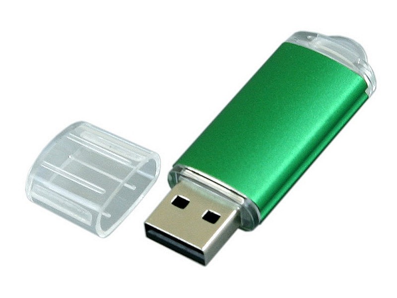 USB-флешка на 64 Гб с прозрачным колпачком