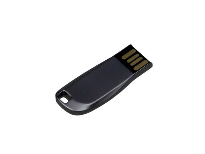USB-флешка на 32 Гб компактная с мини чипом и овальным отверстием