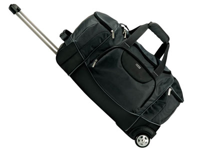 Дорожная сумка Ferre (Джанфранко Ферре) из высококачественного нейлона на колесиках с выдвижной ручкой