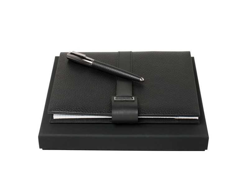Подарочный набор: блокнот А5, ручка роллер